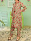 3 Piece Printed Lawn Suit (ILV04-3PC-008) Annafeu Apparels