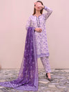 3 Piece Printed Lawn Suit (ILV05-3PC-002) Annafeu Apparels
