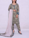 3 Piece Printed Lawn Suit (ILV05-3PC-003) Annafeu Apparels