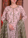3 Piece Printed Lawn Suit (ILV05-3PC-004) Annafeu Apparels