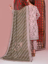 3 Piece Printed Lawn Suit (ILV05-3PC-004) Annafeu Apparels