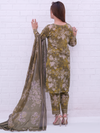 3 Piece Printed Lawn Suit (ILV05-3PC-006) Annafeu Apparels
