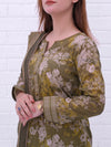 3 Piece Printed Lawn Suit (ILV05-3PC-006) Annafeu Apparels