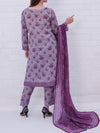 3 Piece Printed Lawn Suit (ILV05-3PC-007) Annafeu Apparels