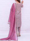 3 Piece Printed Lawn Suit (ILV05-3PC-008) Annafeu Apparels