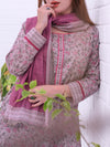 3 Piece Printed Lawn Suit (ILV05-3PC-008) Annafeu Apparels