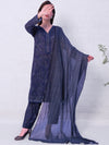 3 Piece Printed Lawn Suit (ILV05-3PC-010) Annafeu Apparels