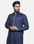 Oxford Blue Stitched Kameez Shalwar (AMW-WSK-006) Annafeu Apparels